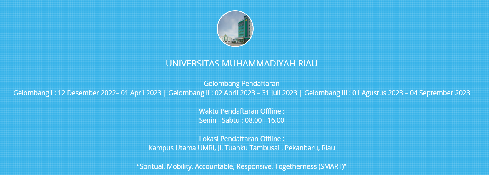 Penerimaan Mahasiswa Baru (PMB) FASILKOM UMRI